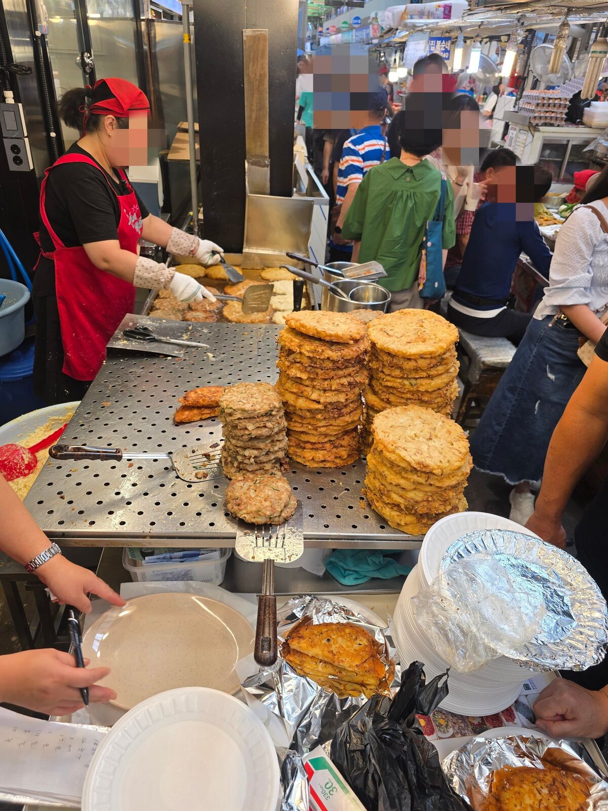 광장시장 순희네빈대떡 food